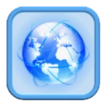 floating browser android application logo